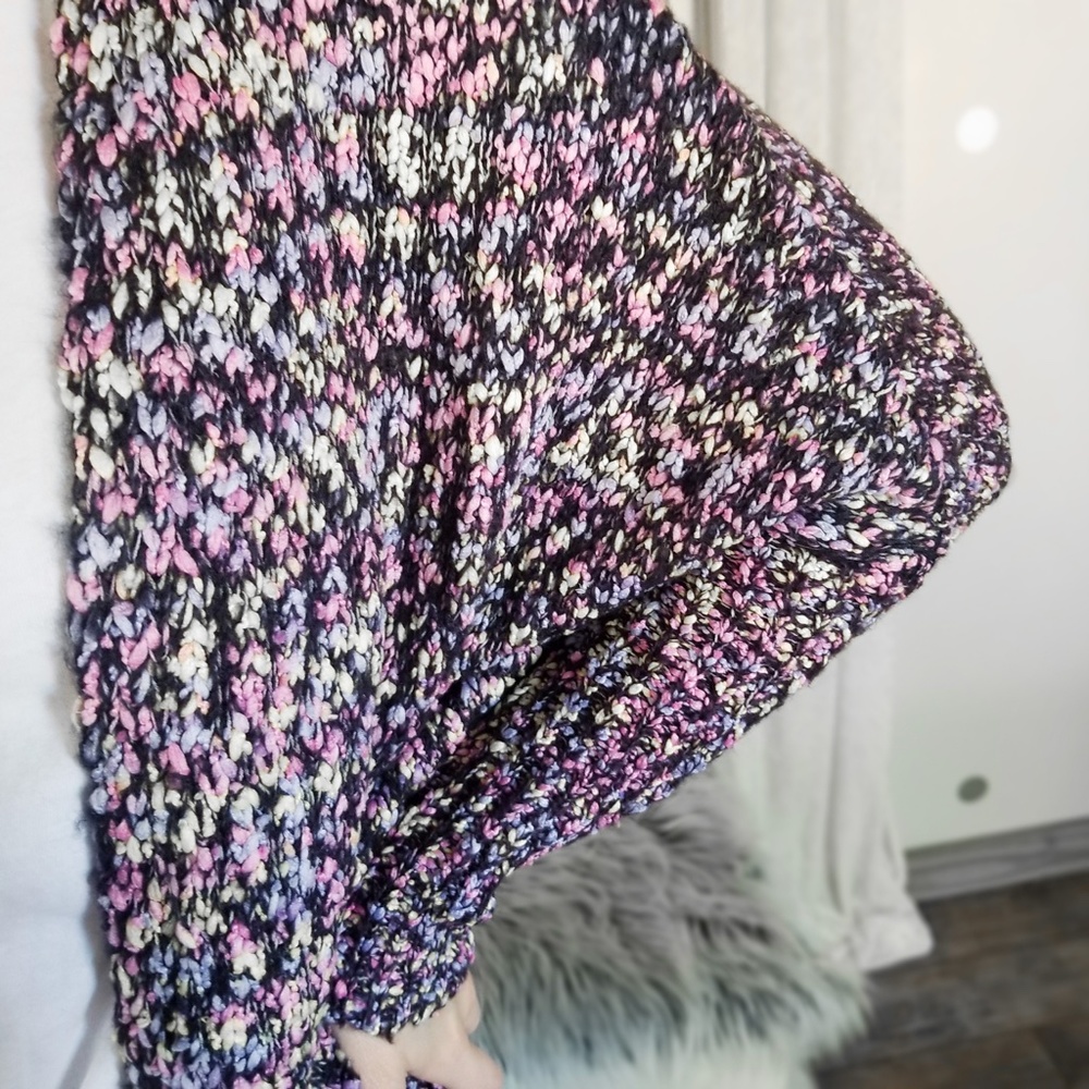 Last1️⃣Fun Dip Colorful Dolman Pocket Cardigan - Picture 11 of 12